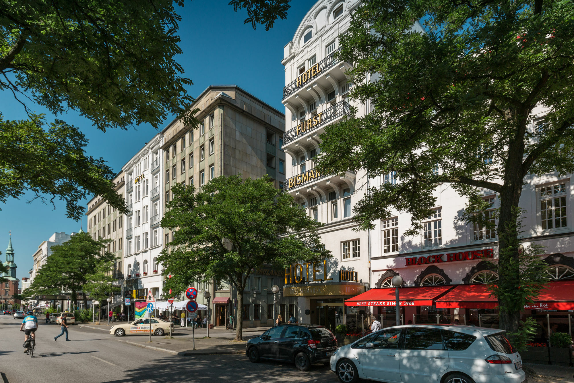 Hotel Fuerst Bismarck Hamburg Eksteriør bilde